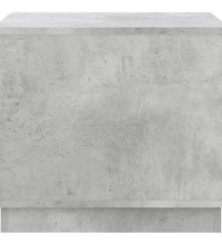 Couchtisch Betongrau 51x50x44 cm Holzwerkstoff