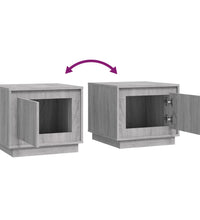 Couchtisch Grau Sonoma 51x50x44 cm Holzwerkstoff