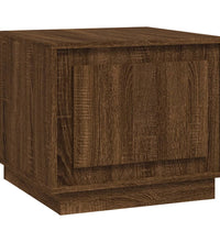Couchtisch Braun Eichen-Optik 51x50x44 cm Holzwerkstoff