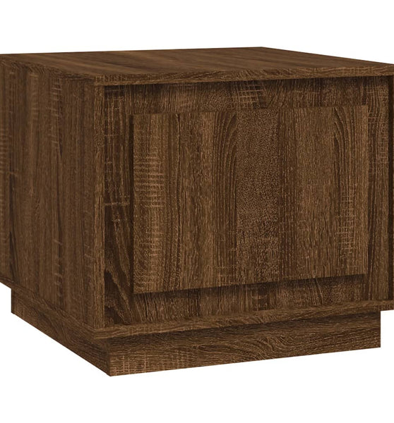Couchtisch Braun Eichen-Optik 51x50x44 cm Holzwerkstoff