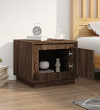 Couchtisch Braun Eichen-Optik 51x50x44 cm Holzwerkstoff