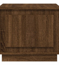Couchtisch Braun Eichen-Optik 51x50x44 cm Holzwerkstoff