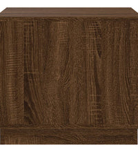 Couchtisch Braun Eichen-Optik 51x50x44 cm Holzwerkstoff