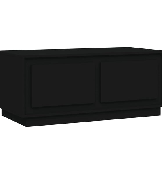 Couchtisch Schwarz 102x50x44 cm Holzwerkstoff