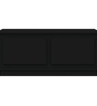 Couchtisch Schwarz 102x50x44 cm Holzwerkstoff