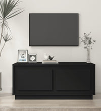 Couchtisch Schwarz 102x50x44 cm Holzwerkstoff