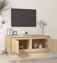 Couchtisch Sonoma-Eiche 102x50x44 cm Holzwerkstoff