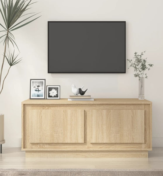 Couchtisch Sonoma-Eiche 102x50x44 cm Holzwerkstoff