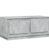Couchtisch Betongrau 102x50x44 cm Holzwerkstoff