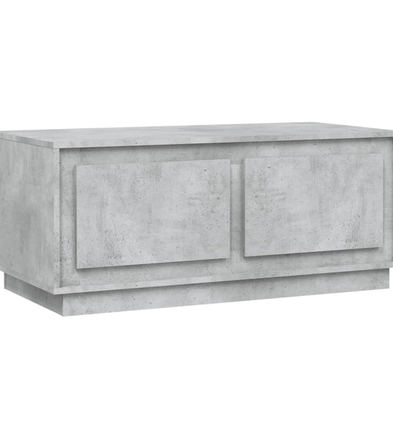 Couchtisch Betongrau 102x50x44 cm Holzwerkstoff