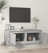 Couchtisch Betongrau 102x50x44 cm Holzwerkstoff