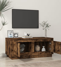 Couchtisch Räuchereiche 102x50x44 cm Holzwerkstoff
