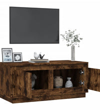 Couchtisch Räuchereiche 102x50x44 cm Holzwerkstoff