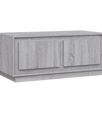 Couchtisch Grau Sonoma 102x50x44 cm Holzwerkstoff