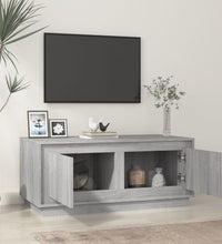 Couchtisch Grau Sonoma 102x50x44 cm Holzwerkstoff