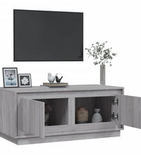 Couchtisch Grau Sonoma 102x50x44 cm Holzwerkstoff