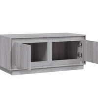 Couchtisch Grau Sonoma 102x50x44 cm Holzwerkstoff