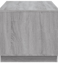 Couchtisch Grau Sonoma 102x50x44 cm Holzwerkstoff