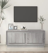 Couchtisch Grau Sonoma 102x50x44 cm Holzwerkstoff