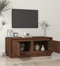 Couchtisch Braun Eichen-Optik 102x50x44 cm Holzwerkstoff