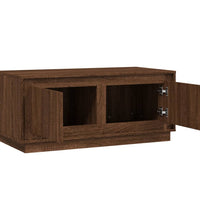 Couchtisch Braun Eichen-Optik 102x50x44 cm Holzwerkstoff