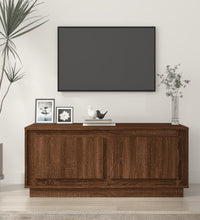 Couchtisch Braun Eichen-Optik 102x50x44 cm Holzwerkstoff