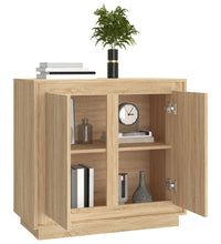 Sideboard Sonoma-Eiche 80x34x75 cm Holzwerkstoff