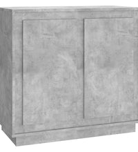 Sideboard Betongrau 80x34x75 cm Holzwerkstoff