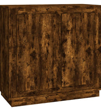 Sideboard Räuchereiche 80x34x75 cm Holzwerkstoff