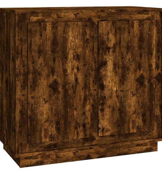 Sideboard Räuchereiche 80x34x75 cm Holzwerkstoff