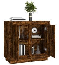 Sideboard Räuchereiche 80x34x75 cm Holzwerkstoff