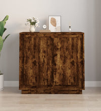 Sideboard Räuchereiche 80x34x75 cm Holzwerkstoff