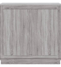 Sideboard Grau Sonoma 80x34x75 cm Holzwerkstoff