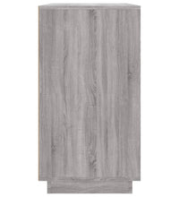 Sideboard Grau Sonoma 80x34x75 cm Holzwerkstoff