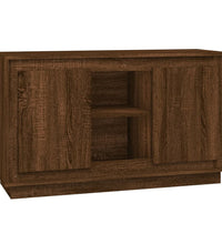 Sideboard Braun Eichen-Optik 102x35x60 cm Holzwerkstoff