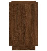 Sideboard Braun Eichen-Optik 102x35x60 cm Holzwerkstoff
