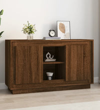Sideboard Braun Eichen-Optik 102x35x60 cm Holzwerkstoff