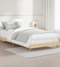 Bettgestell ohne Matratze Sonoma-Eiche 100x200 cm Holzwerkstoff