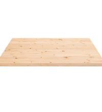 Tischplatte 80x80x2,5 cm Massivholz Kiefer Quadratisch