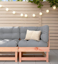 Ecksofa mit Kissen Massivholz Douglasie