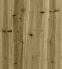 Ecksofa mit Kissen Kiefernholz Imprägniert