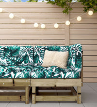 Ecksofa mit Kissen Kiefernholz Imprägniert