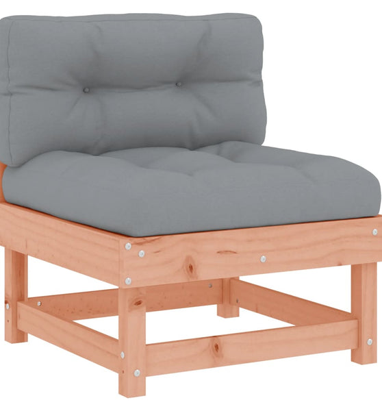 Mittelsofa mit Kissen Massivholz Douglasie