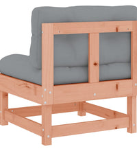 Mittelsofa mit Kissen Massivholz Douglasie