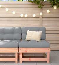 Mittelsofa mit Kissen Massivholz Douglasie