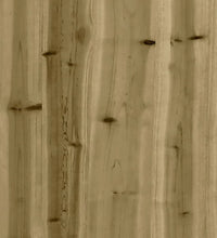 Mittelsofa mit Kissen Kiefernholz Imprägniert