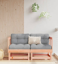 Ecksofas mit Kissen 2 Stk. Massivholz Douglasie