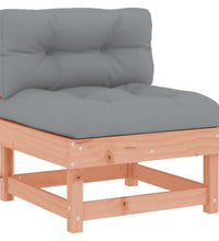 Mittelsofas mit Kissen 2 Stk. Massivholz Douglasie