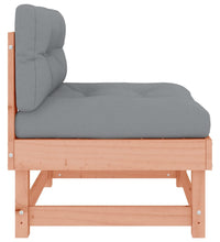 Mittelsofas mit Kissen 2 Stk. Massivholz Douglasie