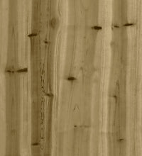 Mittelsofa mit Kissen Kiefernholz Imprägniert